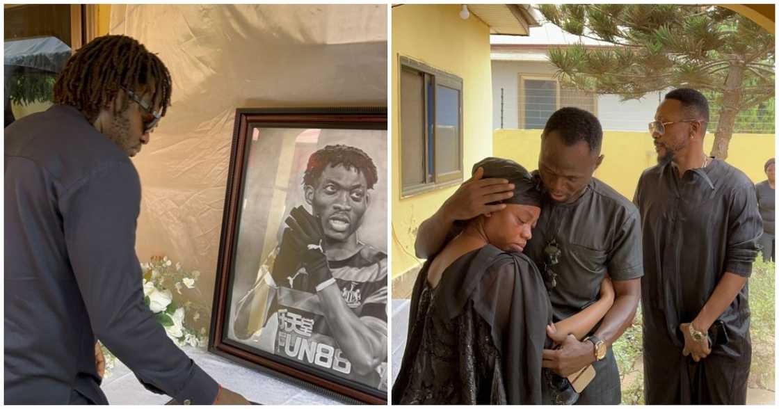 Photos of Muntari and Christian Atsu's sister Photos of Muntari and Christian Atsu's sister