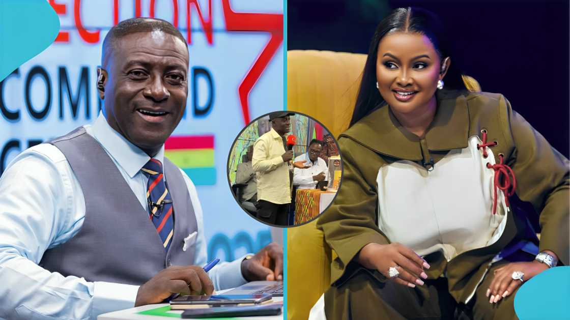 Captain Smart, Nana Ama McBrown, Onua TV, Onua FM, Media General's salary, broadcast journalist, Ghana, media personality, celebrity influence Captain Smart, Nana Ama McBrown, Onua TV, Onua FM, Media General's salary, broadcast journalist, Ghana, media personality, celebrity influence