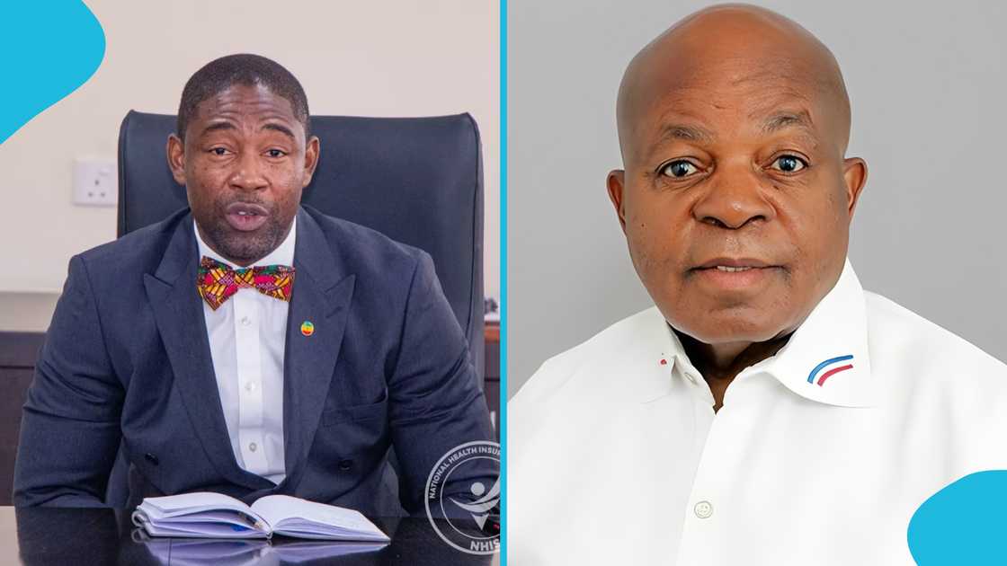 Dr Bernard Okoe-Boye and Alfred Boye