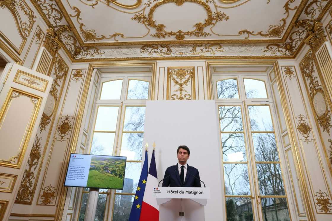 Attal said agriculture would be elevated to 'fundamental national interest' Attal said agriculture would be elevated to 'fundamental national interest'