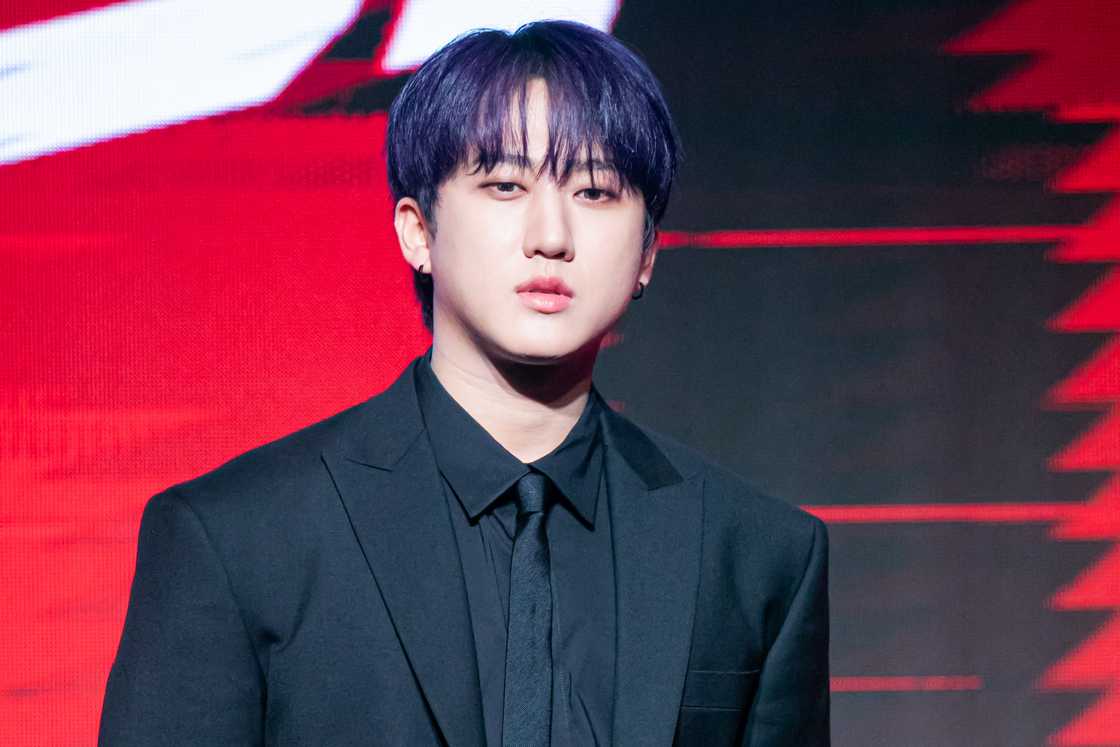 Changbin of Stray Kids attends Stray Kids' 9th mini album 'ATE' press conference Changbin of Stray Kids attends Stray Kids' 9th mini album 'ATE' press conference