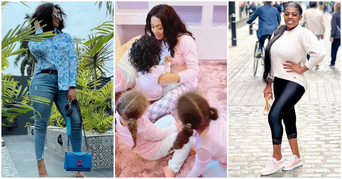 Nadia Buari and Nana Aba Anamoah Nadia Buari and Nana Aba Anamoah