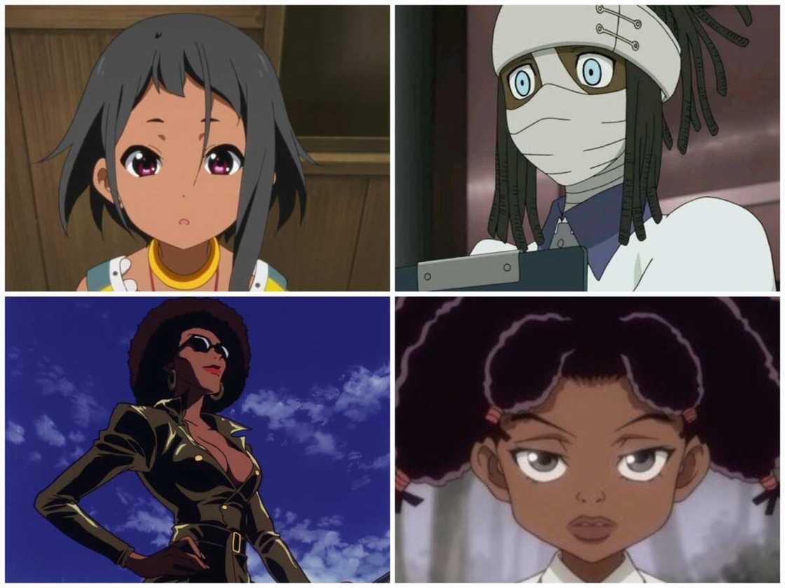 black female anime characters