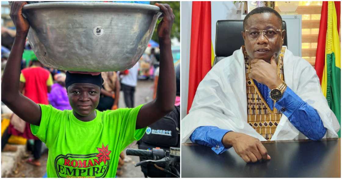 Photos of 'kayayo' and Saeed Muhazu Jibril. Photos of 'kayayo' and Saeed Muhazu Jibril.