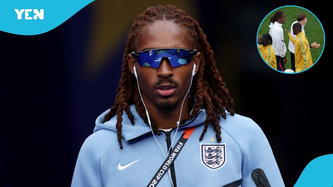 Djed Spence, Djed Spence Instagram account, Spence takes Instagram action, Thomas Partey, Spence-Partey handshake snub, Spence restricts Instagram comments, England 0-0 Ghana, 2026 FIFA World Cup clash.