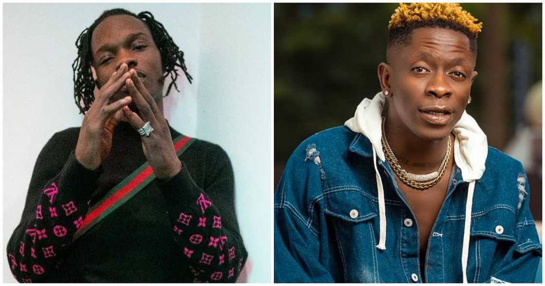 Naira Marley and Shatta Wale Naira Marley and Shatta Wale