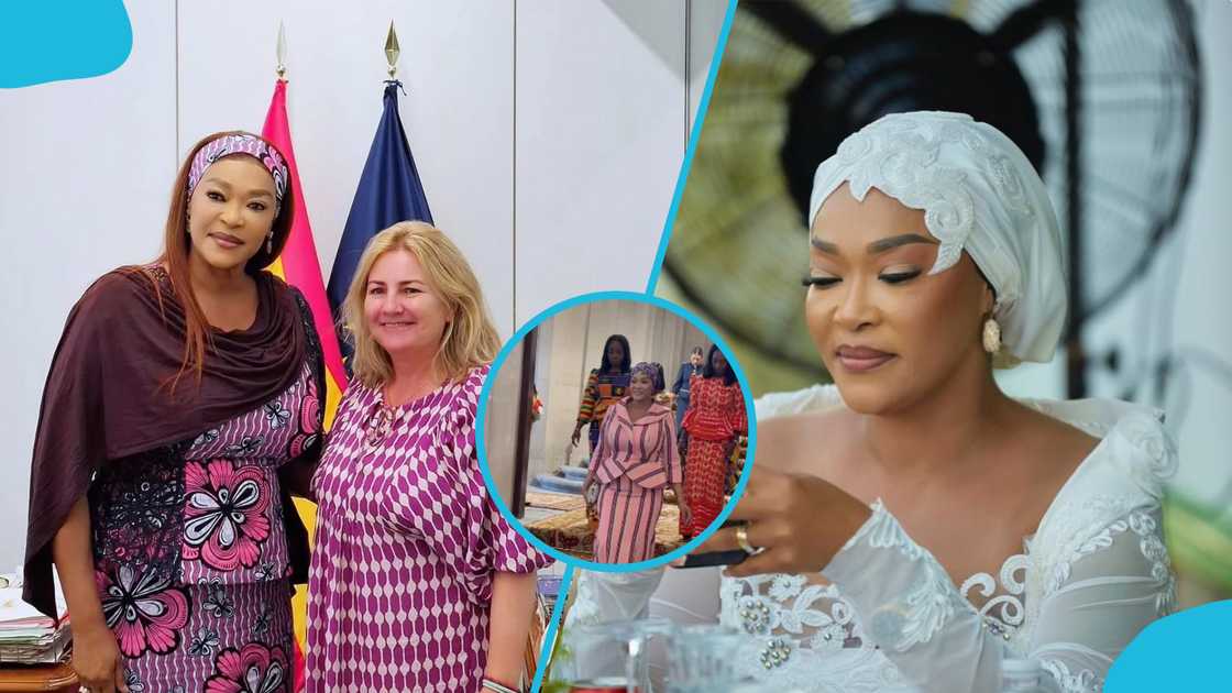 kalsoume sinare, anthony baffoe, kalsoume sinare ambassador spain, jackie appiah ambassador, king of spain credentials, ghana ambassador spain