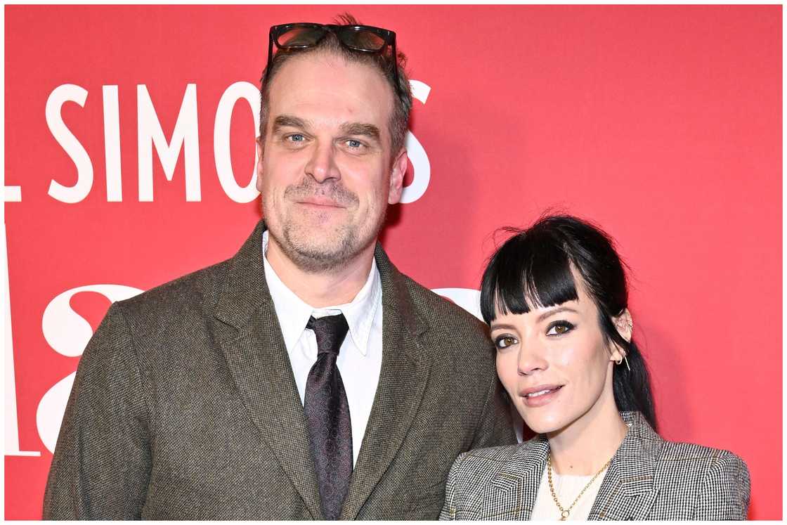 David Harbour and Lily Allen at the "Plaza Suite" Opening Night David Harbour and Lily Allen at the "Plaza Suite" Opening Night
