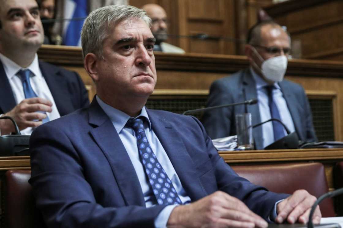 Intelligence chief Panagiotis Kontoleon resigned after mobile phone spying allegations Intelligence chief Panagiotis Kontoleon resigned after mobile phone spying allegations