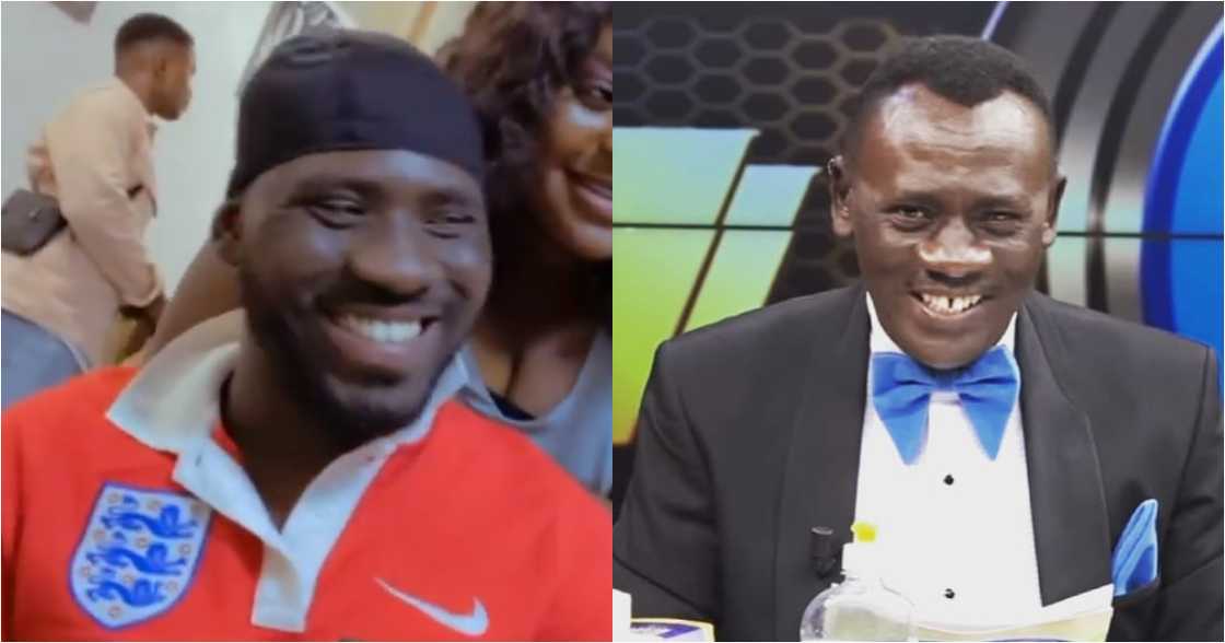 Video of Akroboto's son who looks handsome like him pops up; ladies go gaga Video of Akroboto's son who looks handsome like him pops up; ladies go gaga