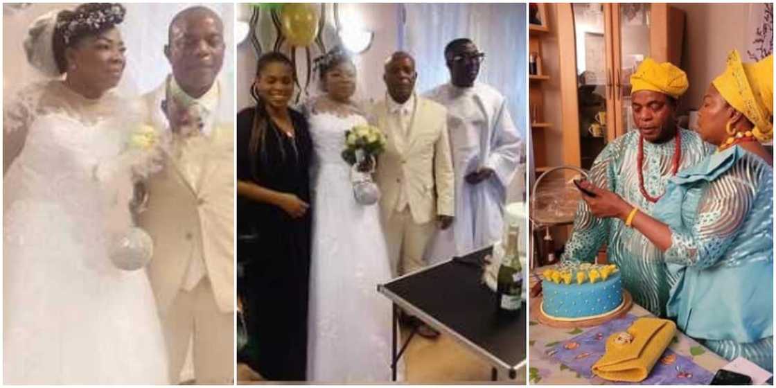 Video, photos emerge as 61-year-old Nigerian woman who has never had kids marries for the first time in Germany Video, photos emerge as 61-year-old Nigerian woman who has never had kids marries for the first time in Germany