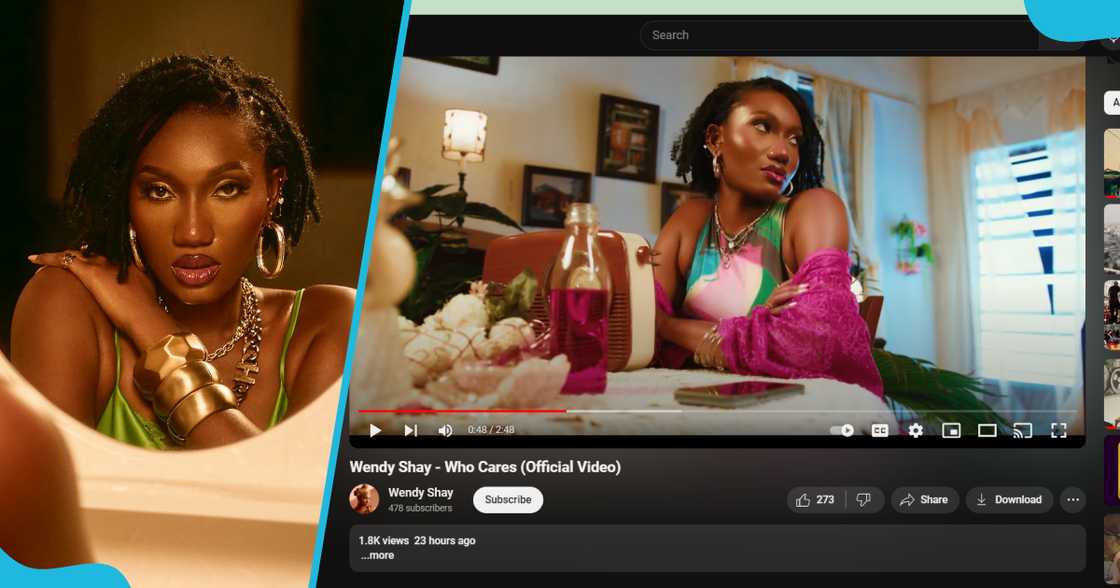 Wendy Shay's new song Who Cares Wendy Shay's new song Who Cares