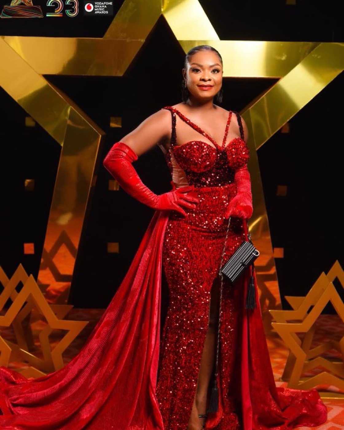 Ghanaian actresses, Beverly Aflago, Ghanaian celebrities, Ghanaian Musicians, Gloria Sarfo, silverbird Cinemas, Bald Hairstyle
