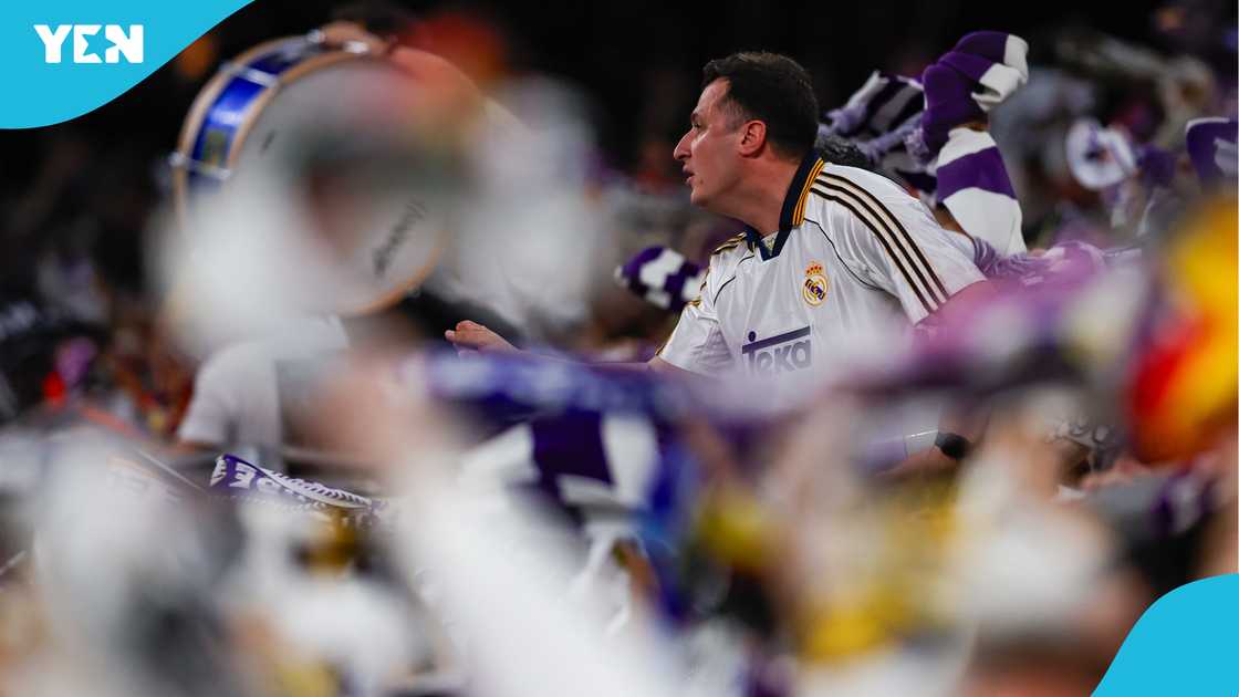 Real Madrid fans, Real Madrid vs Bayern Munich, Bayern beat Real Madrid, UEFA Champions League, Champions League quarter finals, Santiago Bernabeu, Allianz Arena Real Madrid fans, Real Madrid vs Bayern Munich, Bayern beat Real Madrid, UEFA Champions League, Champions League quarter finals, Santiago Bernabeu, Allianz Arena