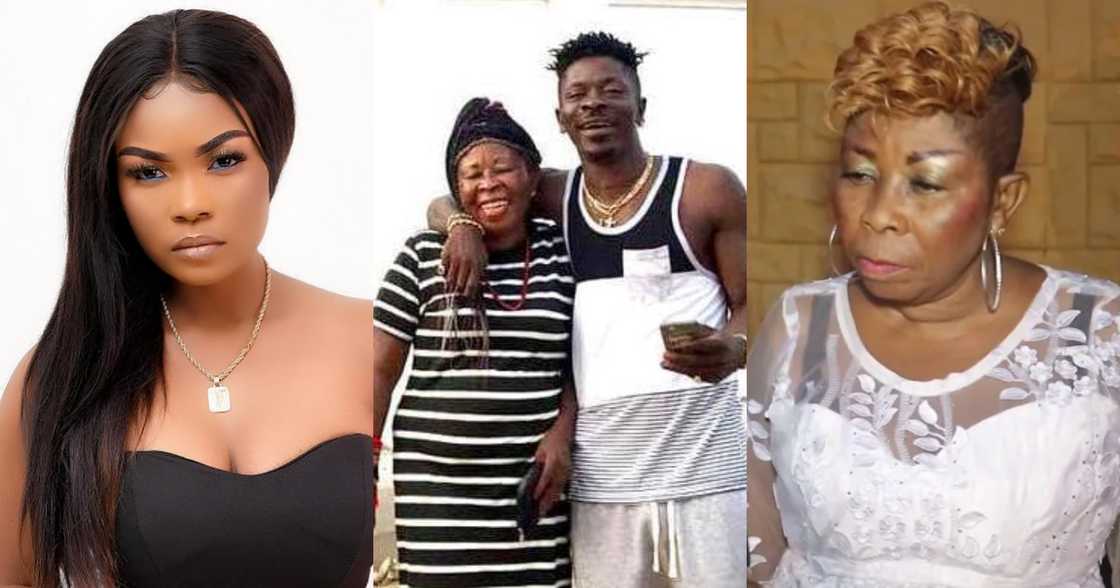 Magluv and Shatta Wale's mother Magluv and Shatta Wale's mother
