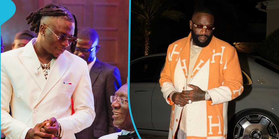 Stonebwoy and Rick Ross in pics Stonebwoy and Rick Ross in pics