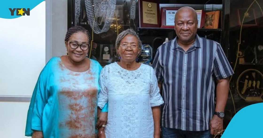 President Mahama, Lordina Mahama, Ernestina Naadu Mills, John Evans Atta Mills, courtesy call, 2024 election President Mahama, Lordina Mahama, Ernestina Naadu Mills, John Evans Atta Mills, courtesy call, 2024 election