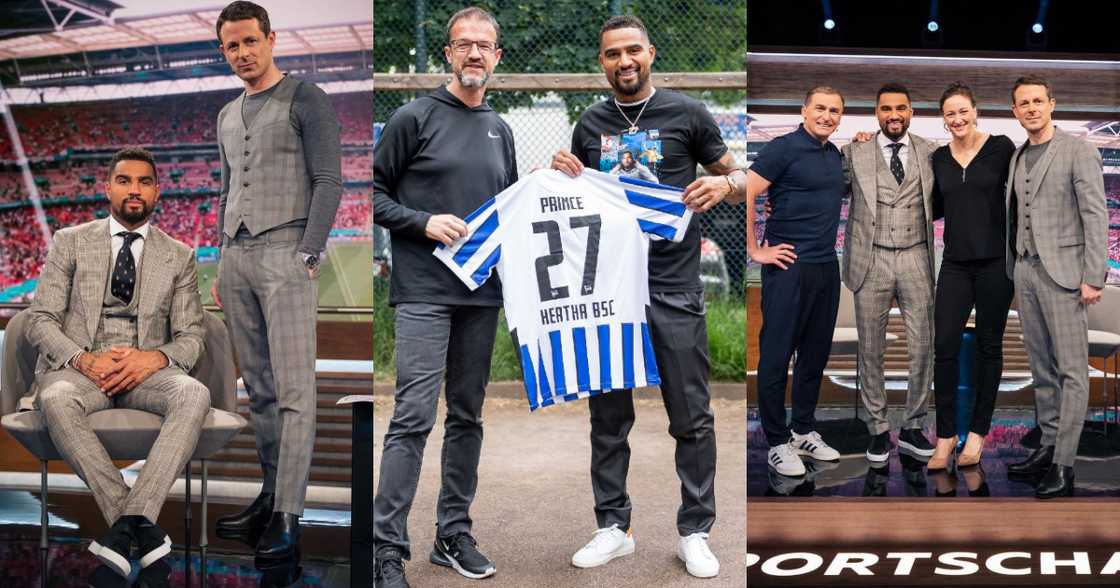 Kevin Prince-Boateng quits job as pundit to start Hertha Berlin career Kevin Prince-Boateng quits job as pundit to start Hertha Berlin career