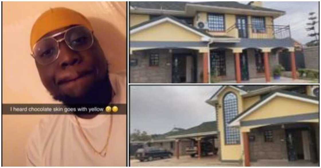 Man builds house in Africa where he will stay after retirement