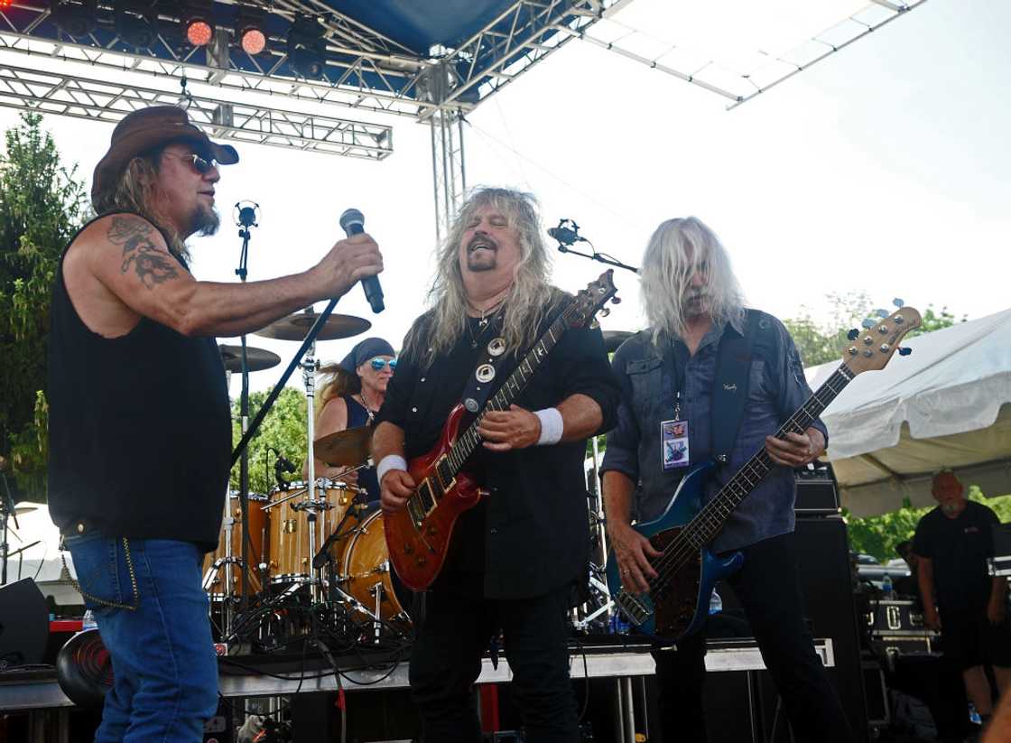 L-R: Musicians Jimmy Elkins, Bobby Ingram and Tim Lindsey