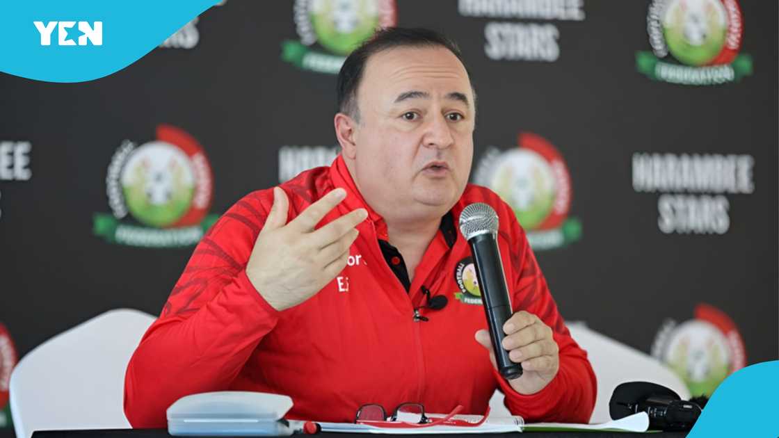 Engin Firat, Kenya national football team, Virat's heart attack, Nejmeh SC, Turkish football coach, Istanbul Airport, Harambee Stars, Lebanon.