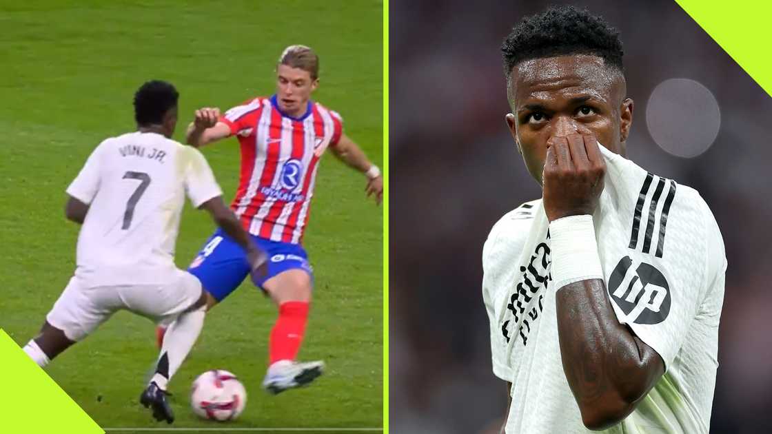 Madrid Derby: Vinicius Junior Destroys Connor Gallagher With Insane Nutmeg Madrid Derby: Vinicius Junior Destroys Connor Gallagher With Insane Nutmeg