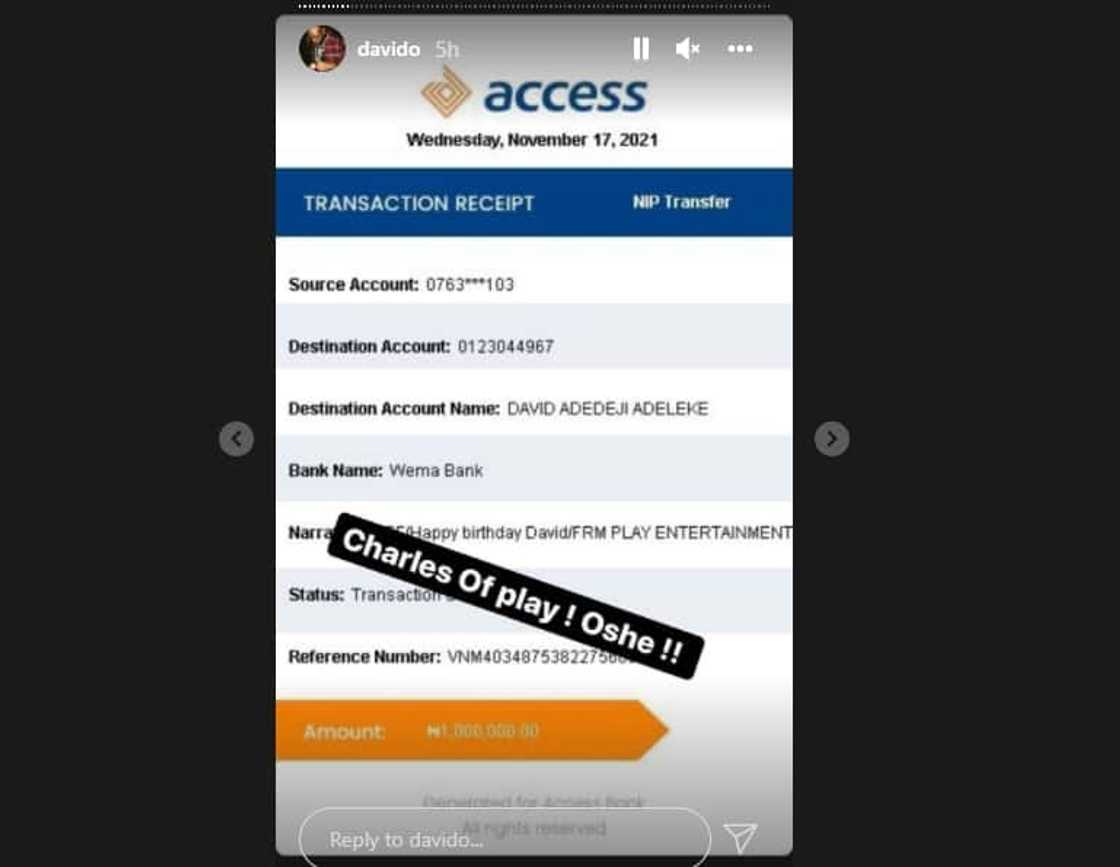 Femi Otedola, Obi Cubana, 28 Other Prominent Nigerians Who Gifted Davido at Least N1 Million for 29th Birthday Femi Otedola, Obi Cubana, 28 Other Prominent Nigerians Who Gifted Davido at Least N1 Million for 29th Birthday