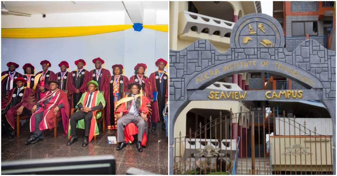 Photo of Accra Institute of Technology and its PhD graduates