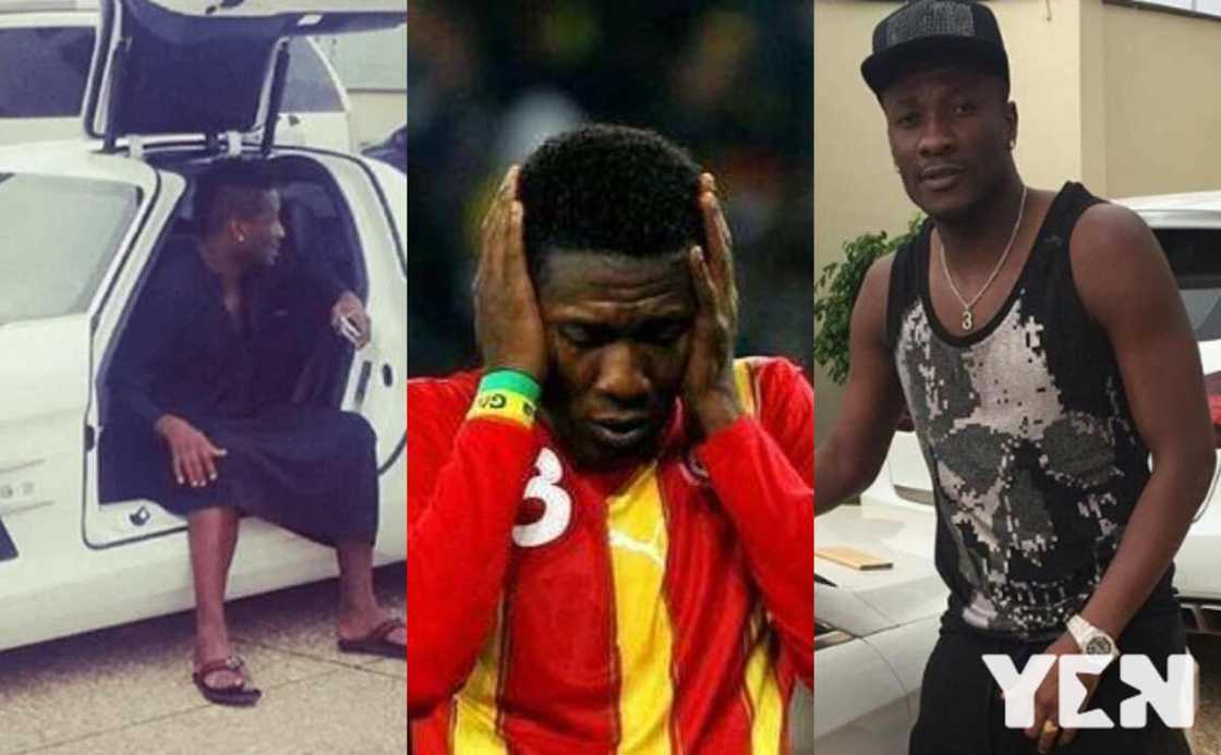 Asamoah Gyan insults fans for calling him out Asamoah Gyan insults fans for calling him out