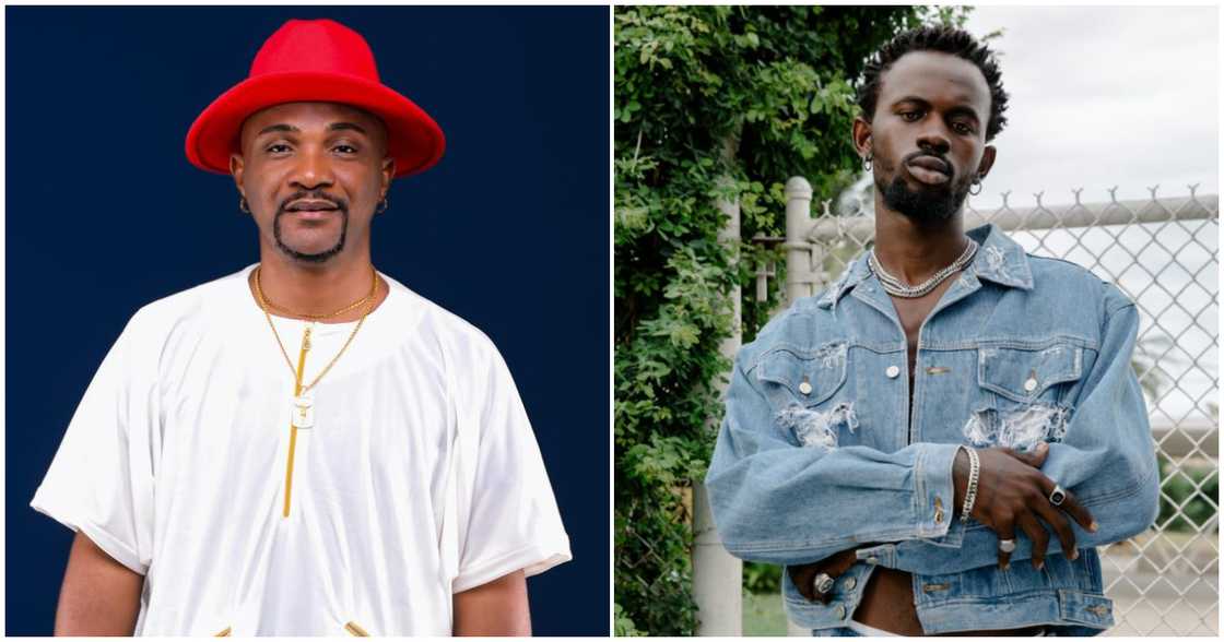 Mr Logic and Black Sherif. Mr Logic and Black Sherif.