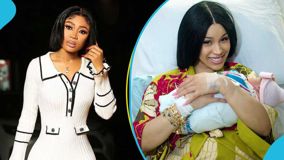 Akuapem Poloo, Cardi B, Akuapem Poloo and Cardi B, Cardi B welcomes her third child, Cardi and Offset, Cardi B's children Akuapem Poloo, Cardi B, Akuapem Poloo and Cardi B, Cardi B welcomes her third child, Cardi and Offset, Cardi B's children