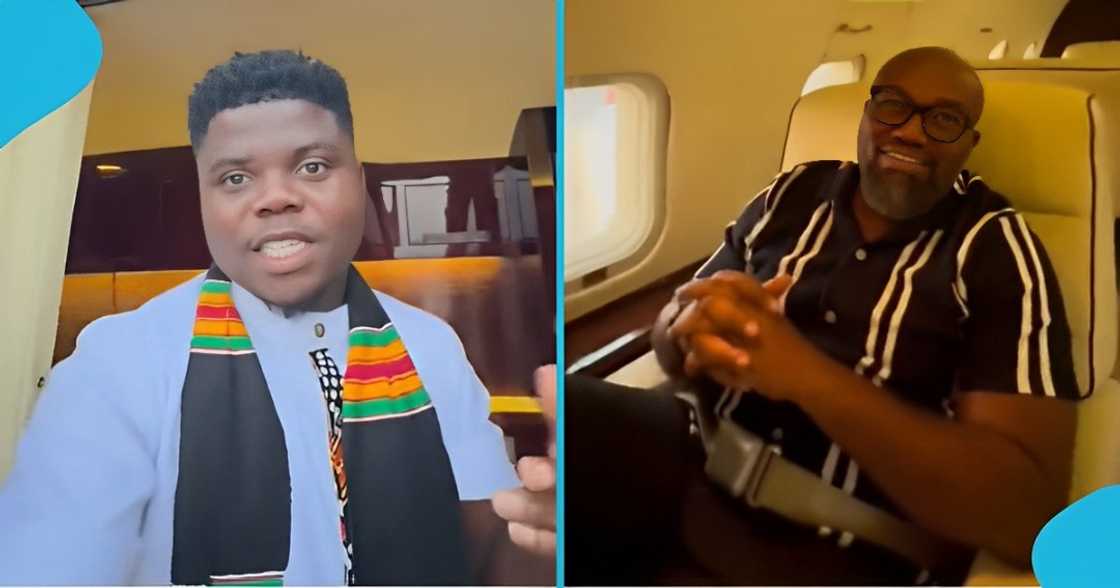 Private jet trip, Wode Maya encounter with McDan, Private jet terminal, Richest man in Africa Private jet trip, Wode Maya encounter with McDan, Private jet terminal, Richest man in Africa