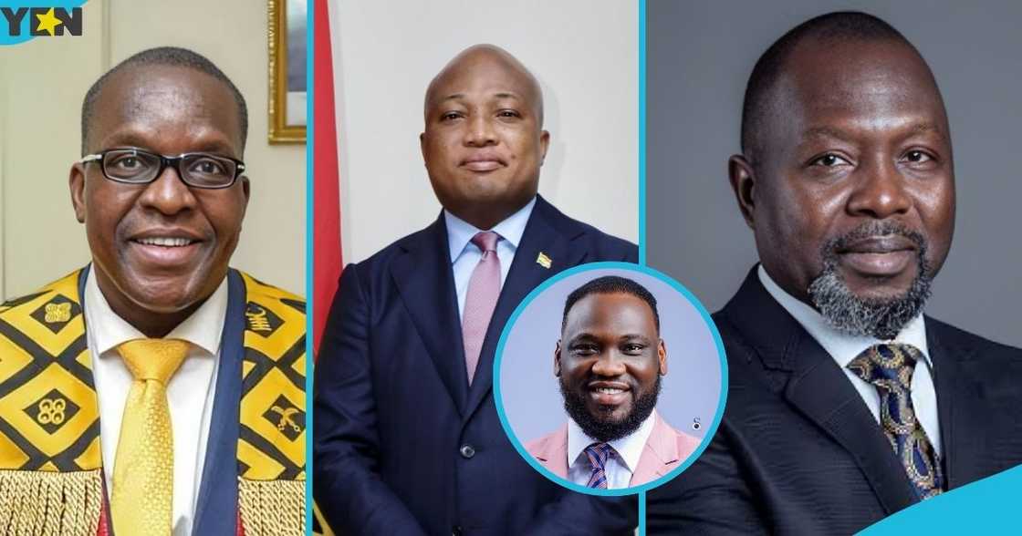 Parliament of Ghana, Alban Bagbin, Foreign Affairs Ministry, Samuel Okudzeto Ablakwa, MP for Asante Akyem North, Ohene Kwame Frimpong, Attorney General, Dr Dominic Ayine