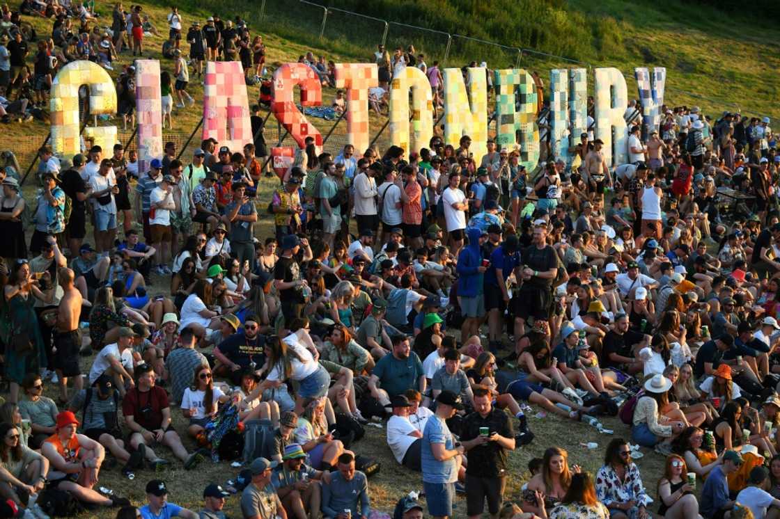 The Glastonbury festival in southwest England is expected to see 200,000 visitors this year The Glastonbury festival in southwest England is expected to see 200,000 visitors this year
