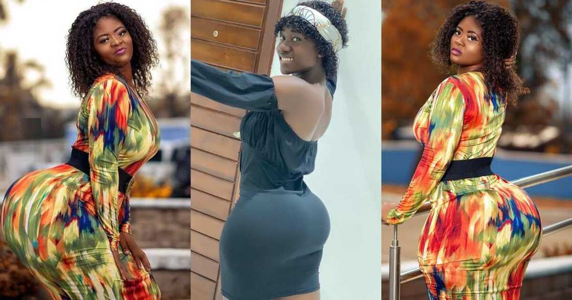 Sheena: 9 photos of the lady whose curves are making Hajia Bintu's small Sheena: 9 photos of the lady whose curves are making Hajia Bintu's small