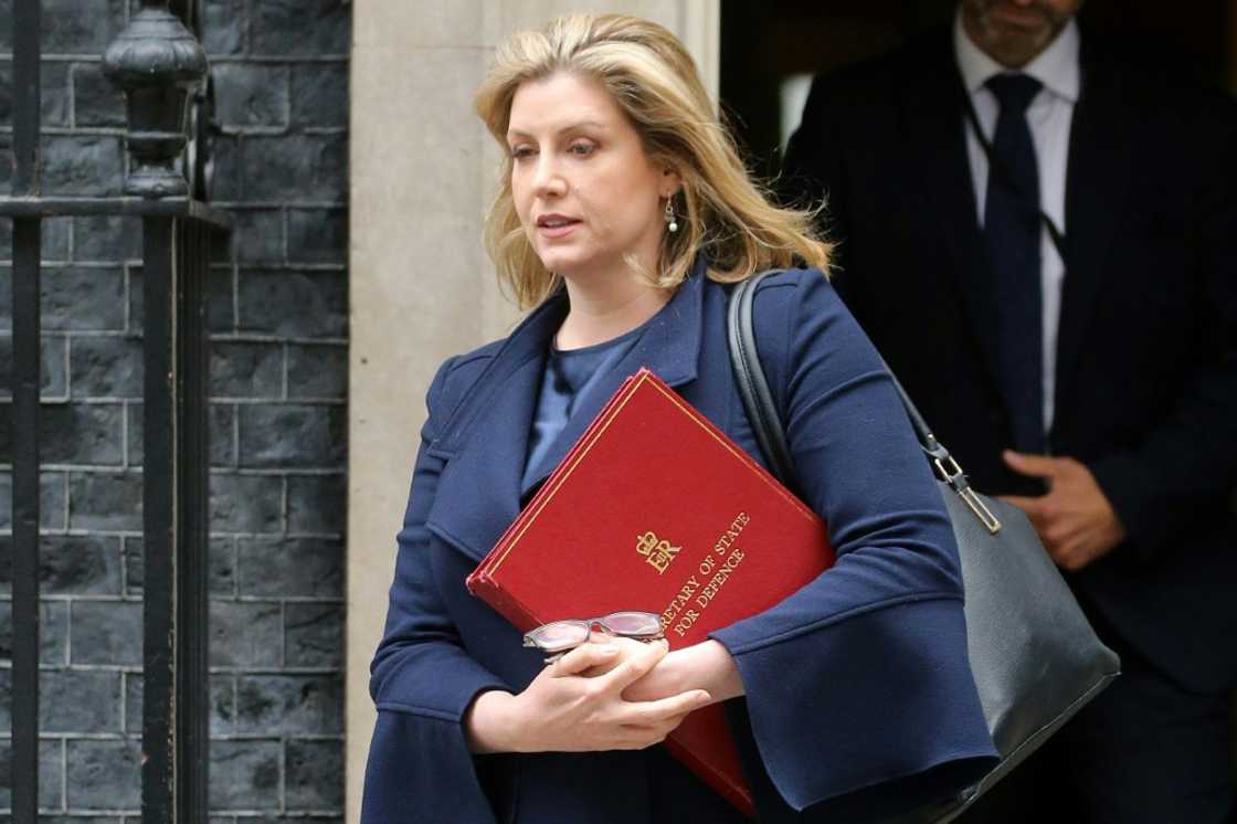 Penny Mordaunt was the first woman to be UK defence secretary