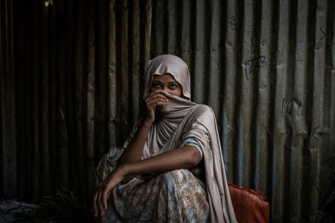 At the market in Aweday, trade is nonetheless in full swing At the market in Aweday, trade is nonetheless in full swing