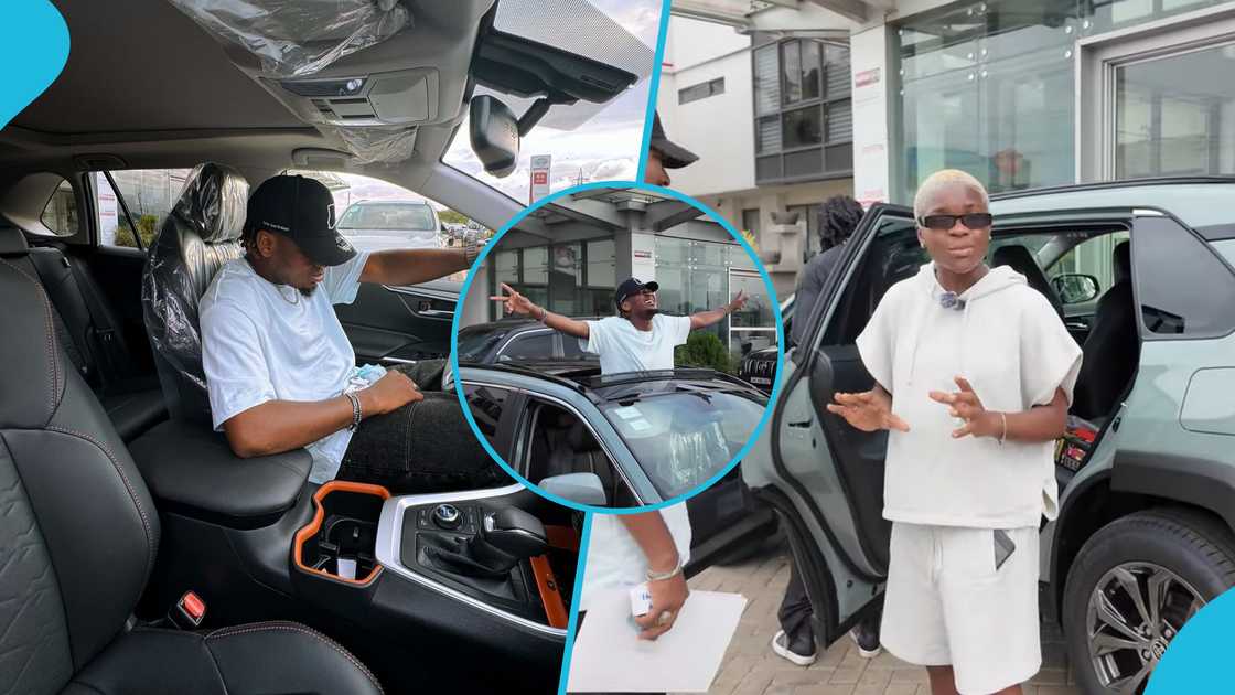 Demzy Baye's new car, DWP dancers, Endurance Grand, 2024 Toyota RAV4 Demzy Baye's new car, DWP dancers, Endurance Grand, 2024 Toyota RAV4