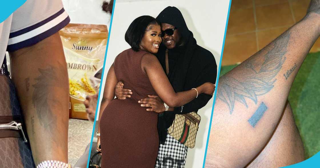 Fella Makafui and Medikal in photos Fella Makafui and Medikal in photos