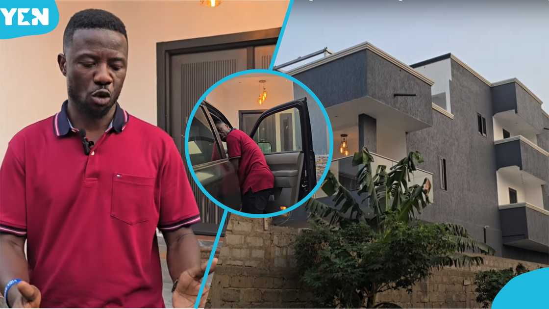 Kwaku Manu, Kumawood Actors, East Legon, Mansions In Accra, Ghanaian Celebrity Houses, YouTuber, East Legon Hills