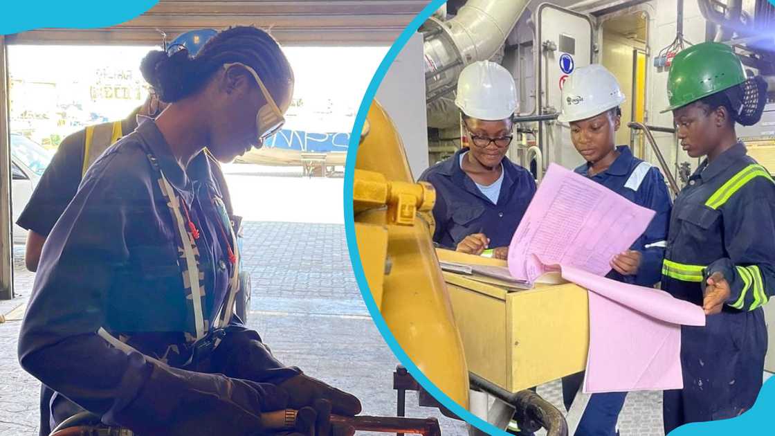 RMU students attending a practical session in PPEs