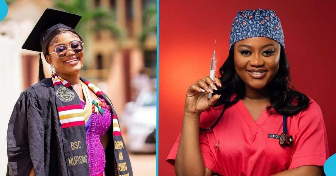 Bervlyn Nana Konadu Oboubisa, WIUCG, nursing school, academic achievement, social media Bervlyn Nana Konadu Oboubisa, WIUCG, nursing school, academic achievement, social media