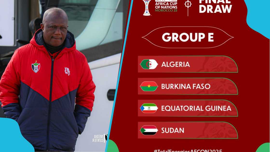 Kwesi Appiah reacts to Sudan draw. Kwesi Appiah reacts to Sudan draw.