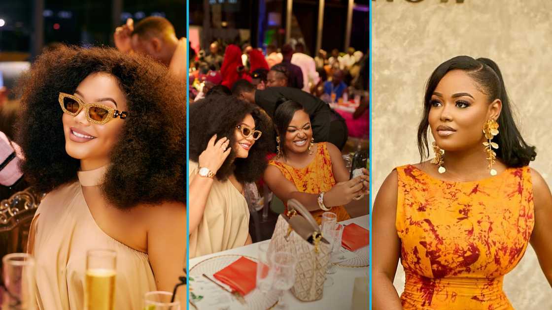 Nadia Buari, Princess Ama Burland, EMY Africa, The Generation Now Brunch, Nadia Buair's movies, Ama Burland's YouTube Nadia Buari, Princess Ama Burland, EMY Africa, The Generation Now Brunch, Nadia Buair's movies, Ama Burland's YouTube