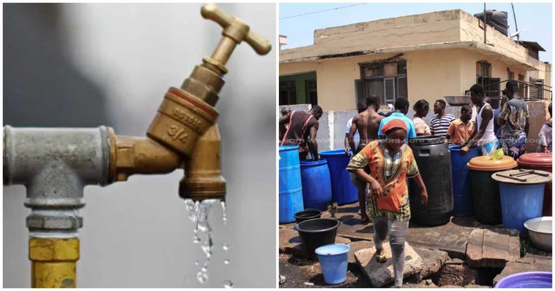 Residents of Airport Hills, Tema, Ashaiman, and Sakumono, among others are to experience a 48-hour disruption in their water supply Residents of Airport Hills, Tema, Ashaiman, and Sakumono, among others are to experience a 48-hour disruption in their water supply
