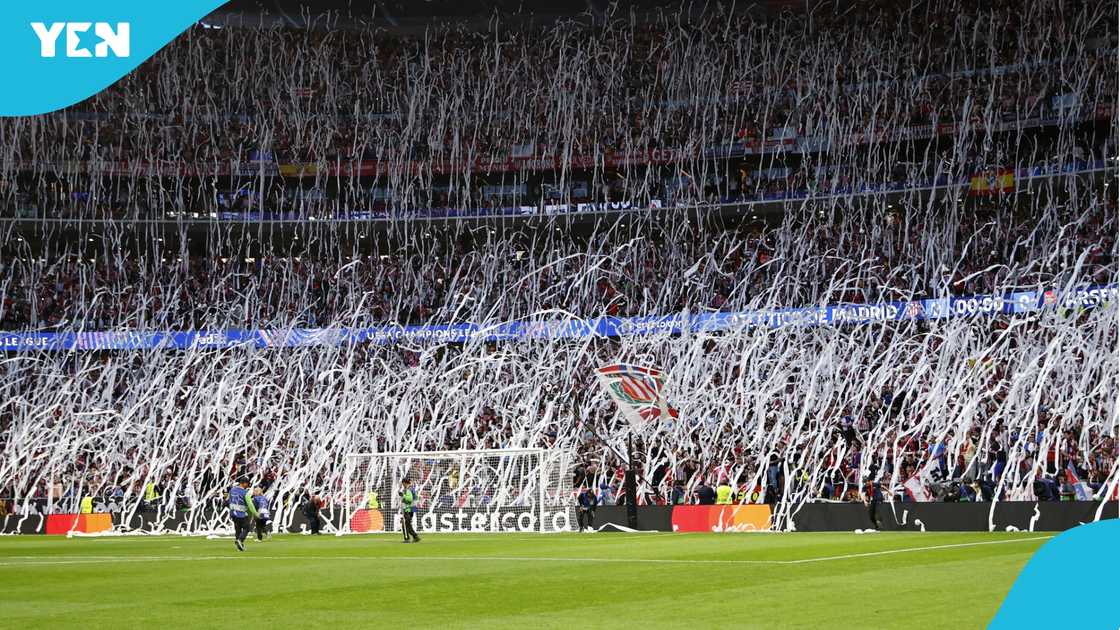 Why Atletico Madrid fans threw toilet paper during Arsenal Champions League match