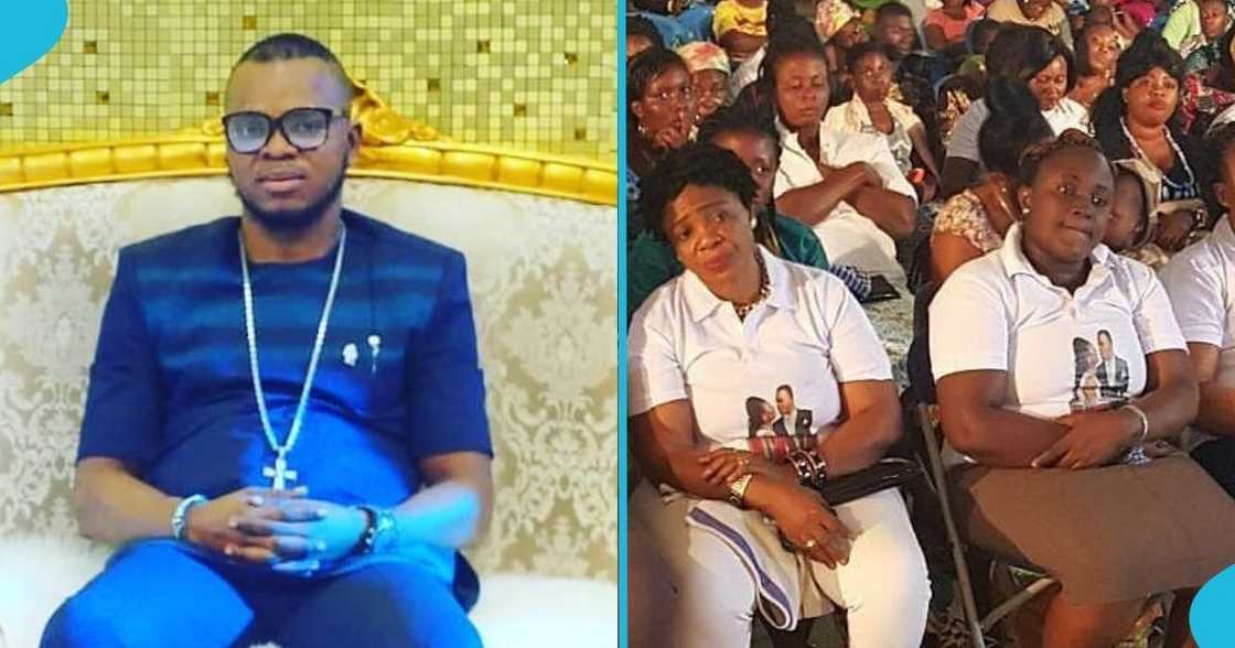 Bishop Daniel Obinim, church members, anointing oil, Ghanaian pastor, man of God. Bishop Daniel Obinim, church members, anointing oil, Ghanaian pastor, man of God.