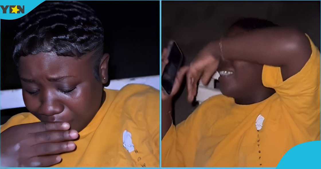 Ghanaian lady in tears of joy after passing her licensing exams, nursing training, posting Ghanaian lady in tears of joy after passing her licensing exams, nursing training, posting