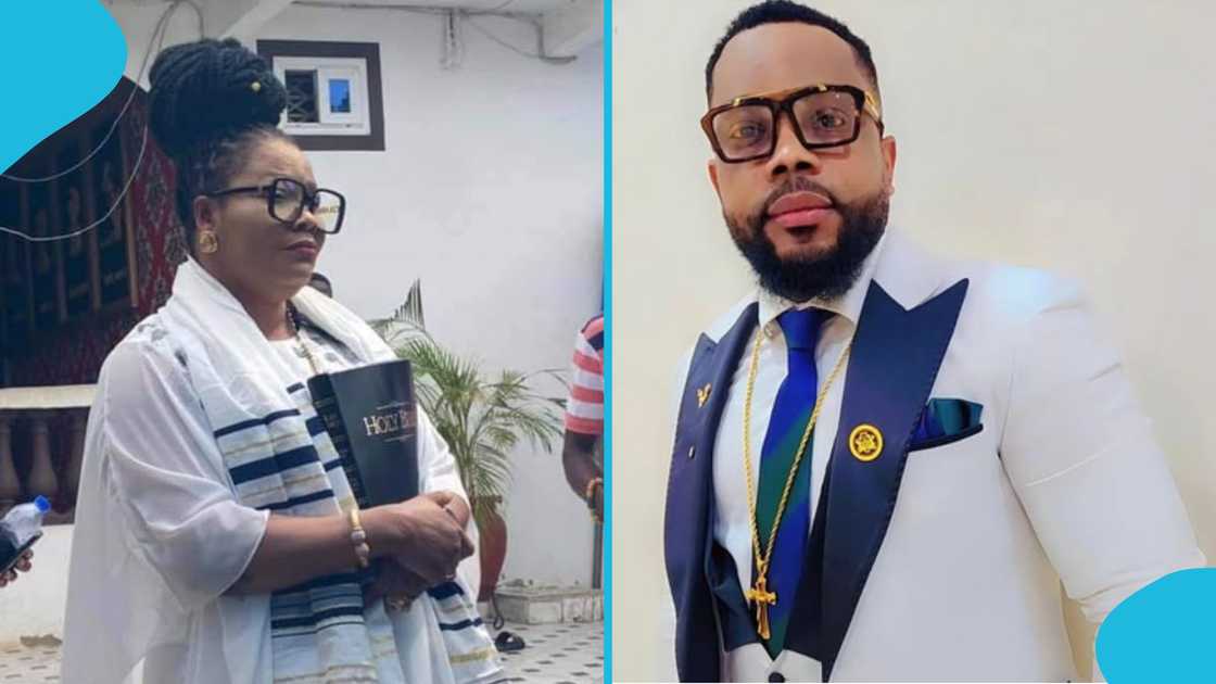 Agradaa, Angel Asiamah, Agradaa's mother, Mama Pat, One Gig, Agradaa's brother Agradaa, Angel Asiamah, Agradaa's mother, Mama Pat, One Gig, Agradaa's brother