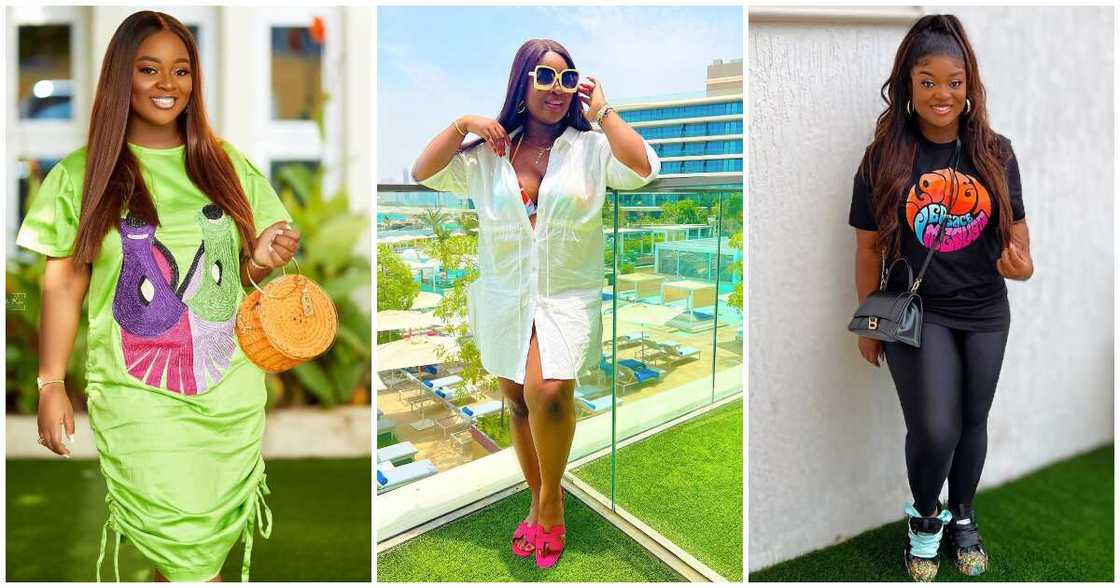 Ghanaian actress Jackie Appiah is a true style as she makes headlines with every outfit she posts on social media. Ghanaian actress Jackie Appiah is a true style as she makes headlines with every outfit she posts on social media.